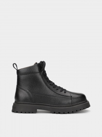 Черевики та чоботи Tommy Hilfiger Warm Lined Lace-Up Leather Ankle Boots модель EM0EM01274-BDS Фото