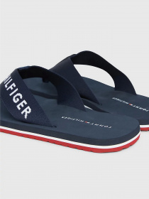 Вьетнамки Tommy Hilfiger LOGO STRAP FLIP-FLOPS модель FM0FM04618-DW5 Фото