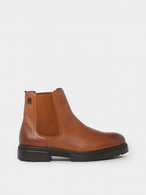 Челси Tommy Hilfiger Comfort Cleated Termo Lth Chel модель FM0FM04650-GVI Фото