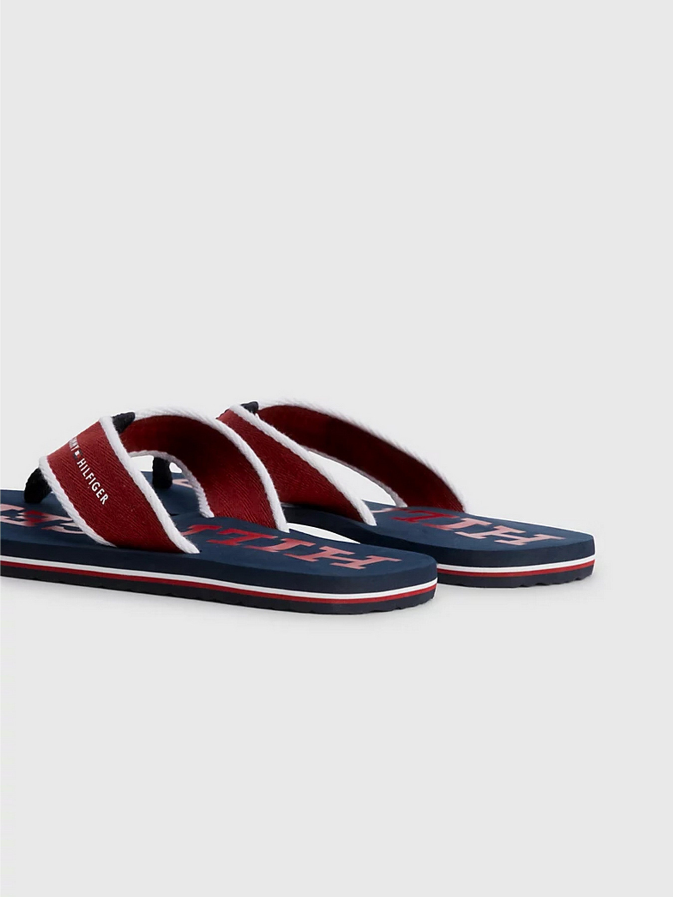 Вьетнамки Tommy Hilfiger CLASSICS WEBBING LOGO FLIP-FLOPS модель FM0FM04617-0GY Фото