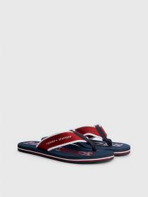Вьетнамки Tommy Hilfiger CLASSICS WEBBING LOGO FLIP-FLOPS модель FM0FM04617-0GY Фото