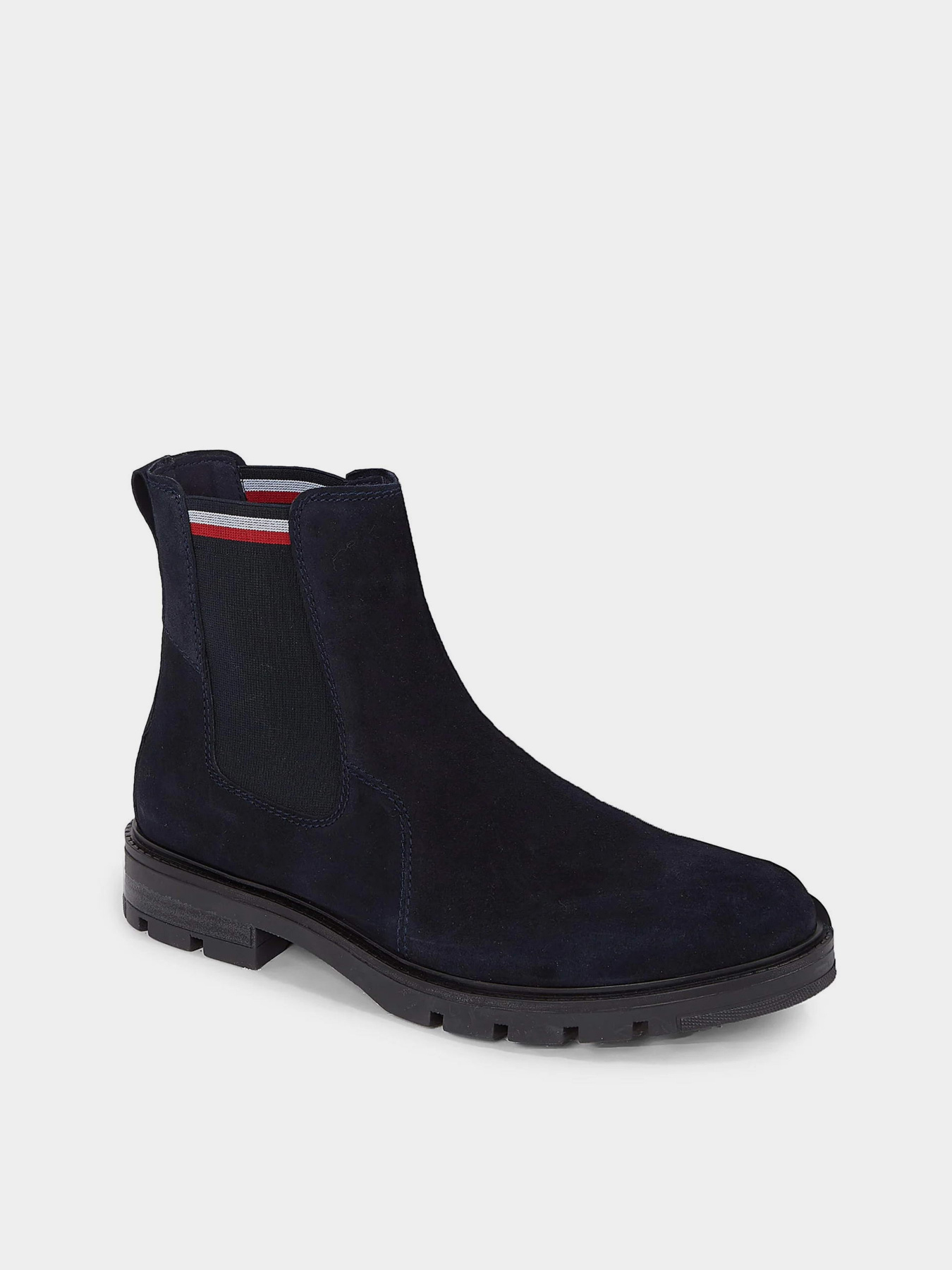 Челсі Tommy Hilfiger Signature Tape Suede Chelsea Ankle Boots Модель FM0FM04803-DW5 Фото