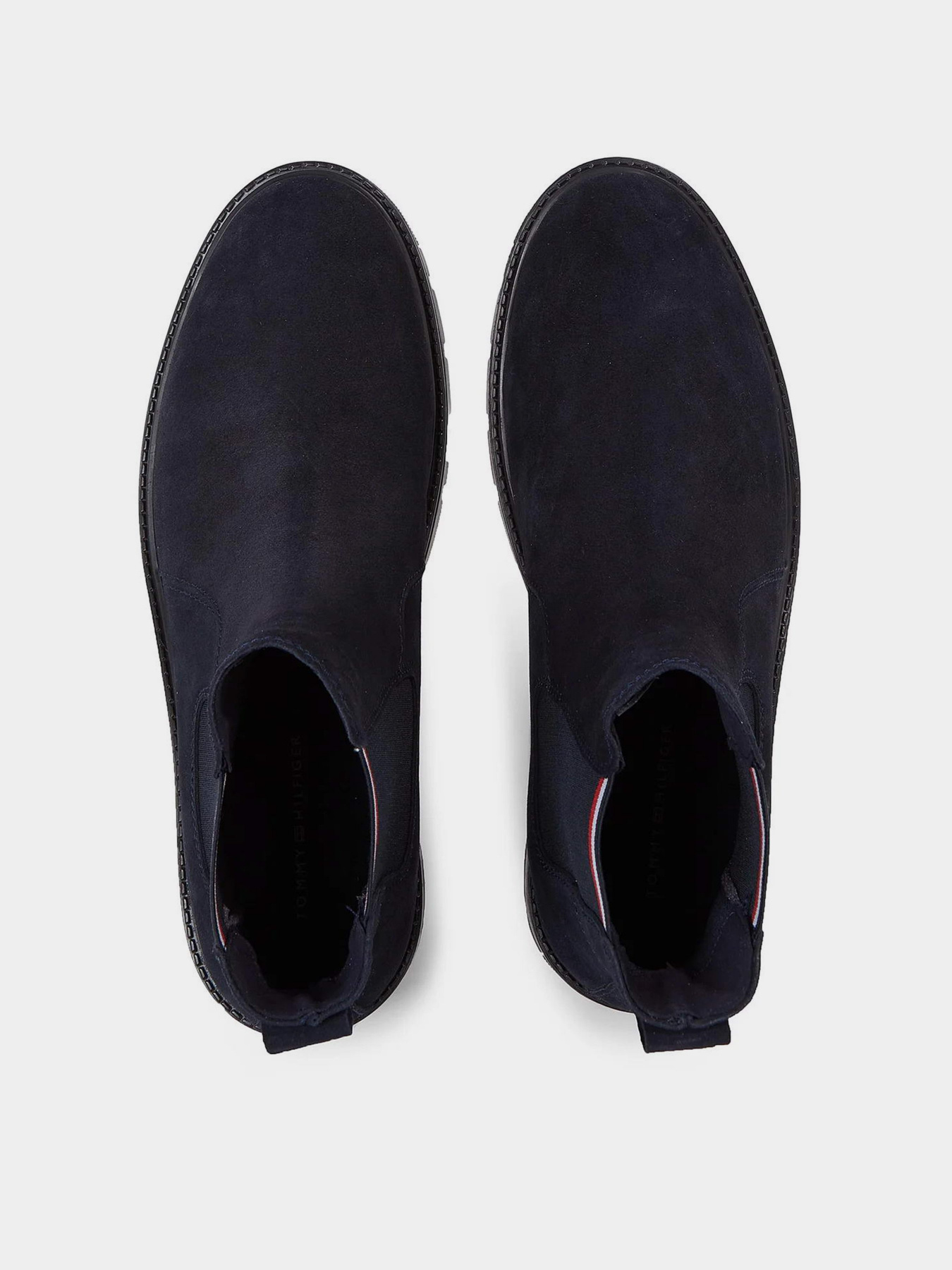 Челсі Tommy Hilfiger Signature Tape Suede Chelsea Ankle Boots Модель FM0FM04803-DW5 Фото