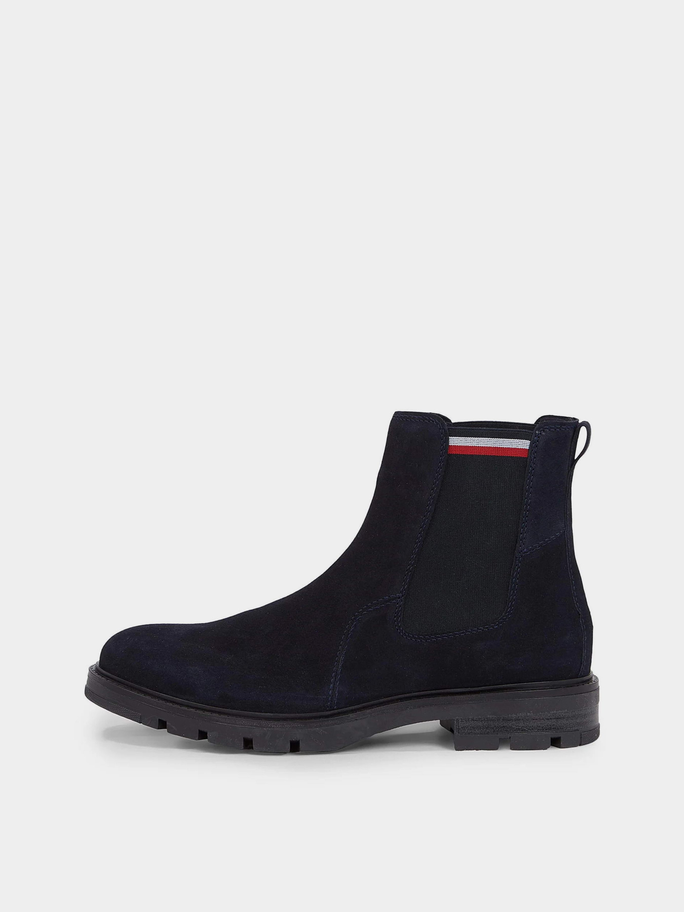 Челсі Tommy Hilfiger Signature Tape Suede Chelsea Ankle Boots модель FM0FM04803-DW5 Фото