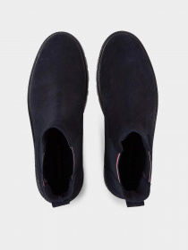 Челсі Tommy Hilfiger Signature Tape Suede Chelsea Ankle Boots модель FM0FM04803-DW5 Фото