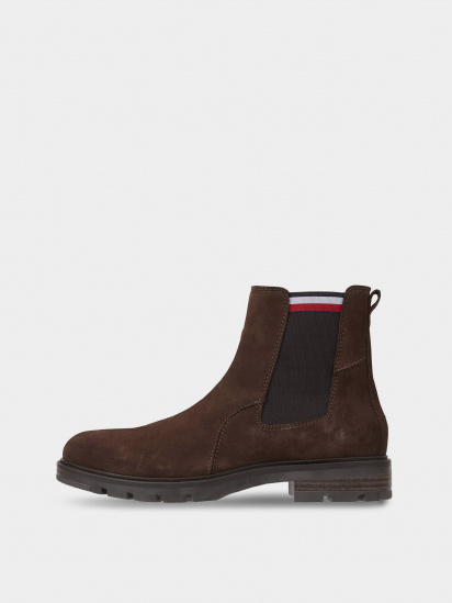 Челсі Tommy Hilfiger Signature Tape Suede Chelsea Ankle Boots модель FM0FM04803-GT6 — фото - INTERTOP