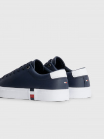 Кеды низкие Tommy Hilfiger SIGNATURE модель FM0FM04589-DW5 Фото