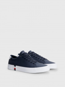 Кеды низкие Tommy Hilfiger SIGNATURE модель FM0FM04589-DW5 Фото