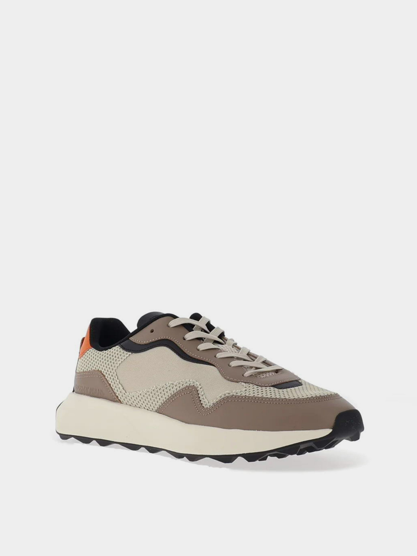 Кроссовки Tommy Hilfiger Mixed Texture Cleat Leather Runner Trainers модель EM0EM01259-AEV Фото