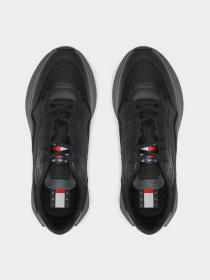 Кросівки повсякденні Tommy Hilfiger Mixed Texture Cleat Leather Runner Trainers модель EM0EM01259-BDS Фото