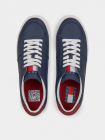 Кеди низькі Tommy Hilfiger Contrast Heel Lace Up модель EM0EM01341-C87 Фото