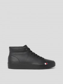 Кеды высокие Tommy Hilfiger Modern Leather Mid-Top Trainers модель FM0FM04820-0GQ Фото