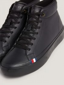 Кеди високі Tommy Hilfiger Modern Leather Mid-Top Trainers модель FM0FM04820-0GQ Фото