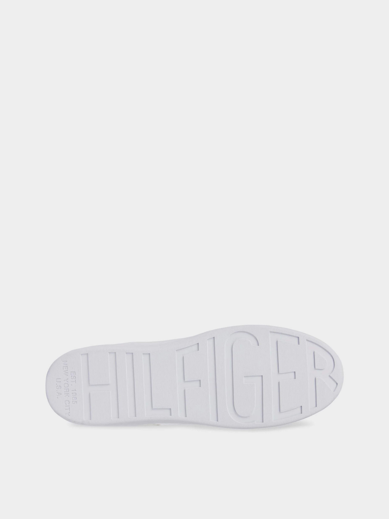 Кеди низькі Tommy Hilfiger Contrast Heel Leather Cupsole Trainers модель FM0FM04829-YBS Кеди низькі Tommy Hilfiger Contrast Heel Leather Cupsole Trainers модель FM0FM04829-YBS Фото