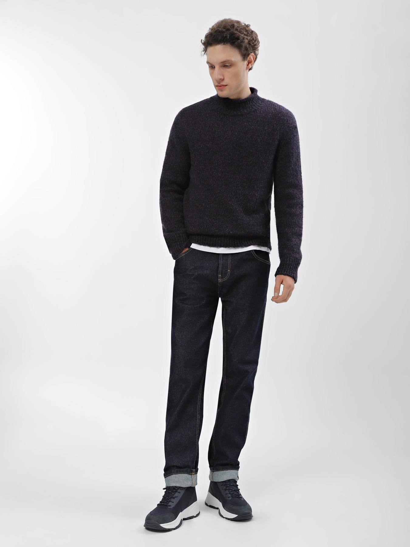 Черевики Tommy Hilfiger Outdoor Snk Boot Lth Cordura модель FM0FM04838-DW5 Фото