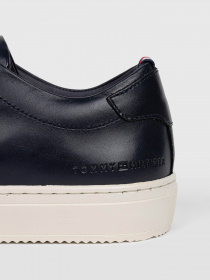 Кеды низкие Tommy Hilfiger Premium Heritage Leather Cupsole Trainers модель FM0FM04851-DW5 Фото