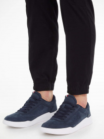 Кросівки повсякденні Tommy Hilfiger Elevated Nubuck Leather Cupsole Trainers модель FM0FM04933-DW5 Кросівки повсякденні Tommy Hilfiger Elevated Nubuck Leather Cupsole Trainers модель FM0FM04933-DW5 Фото