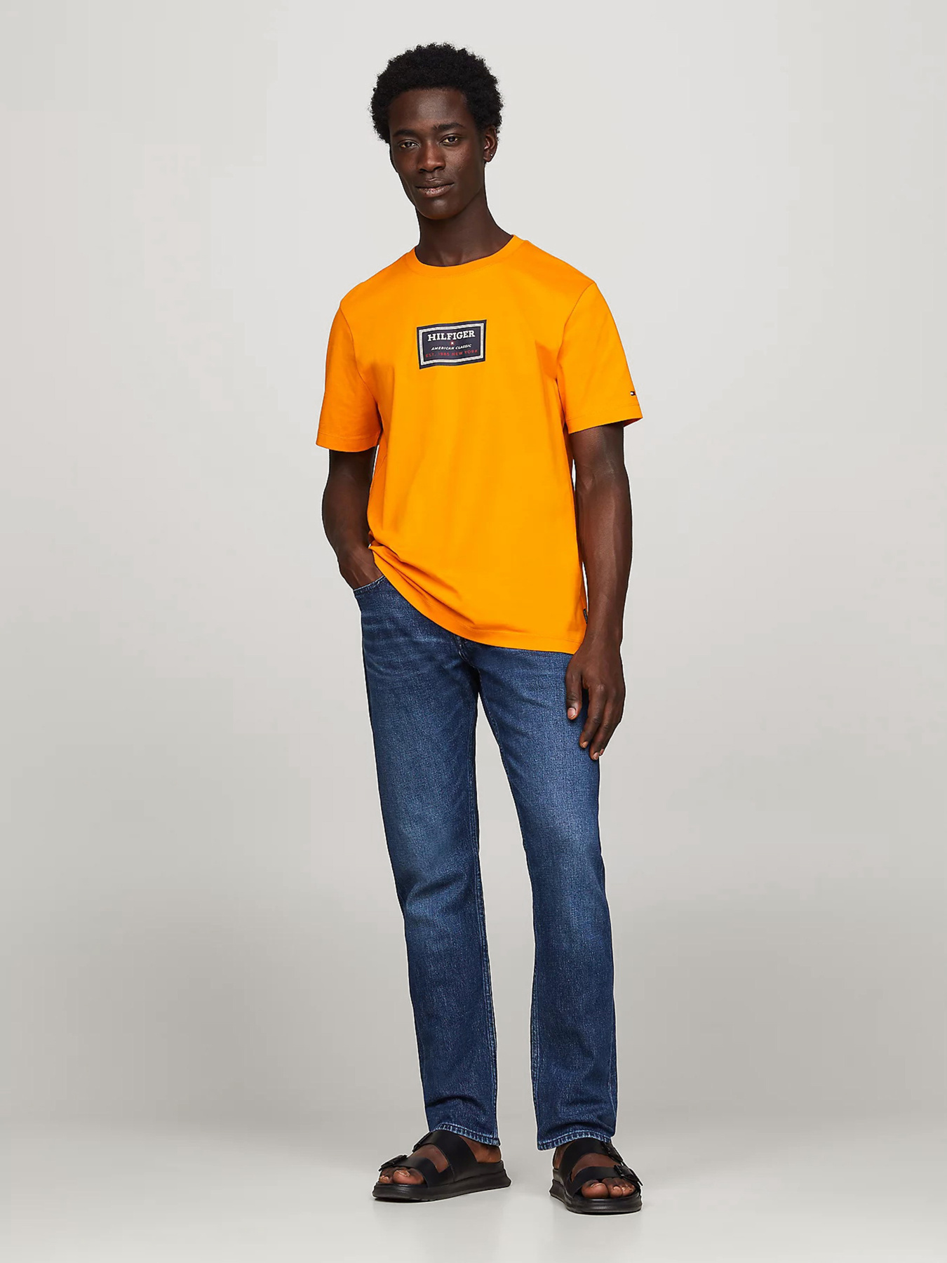 Шльопанці Tommy Hilfiger модель FM0FM05005-BDS Шльопанці Tommy Hilfiger модель FM0FM05005-BDS Фото