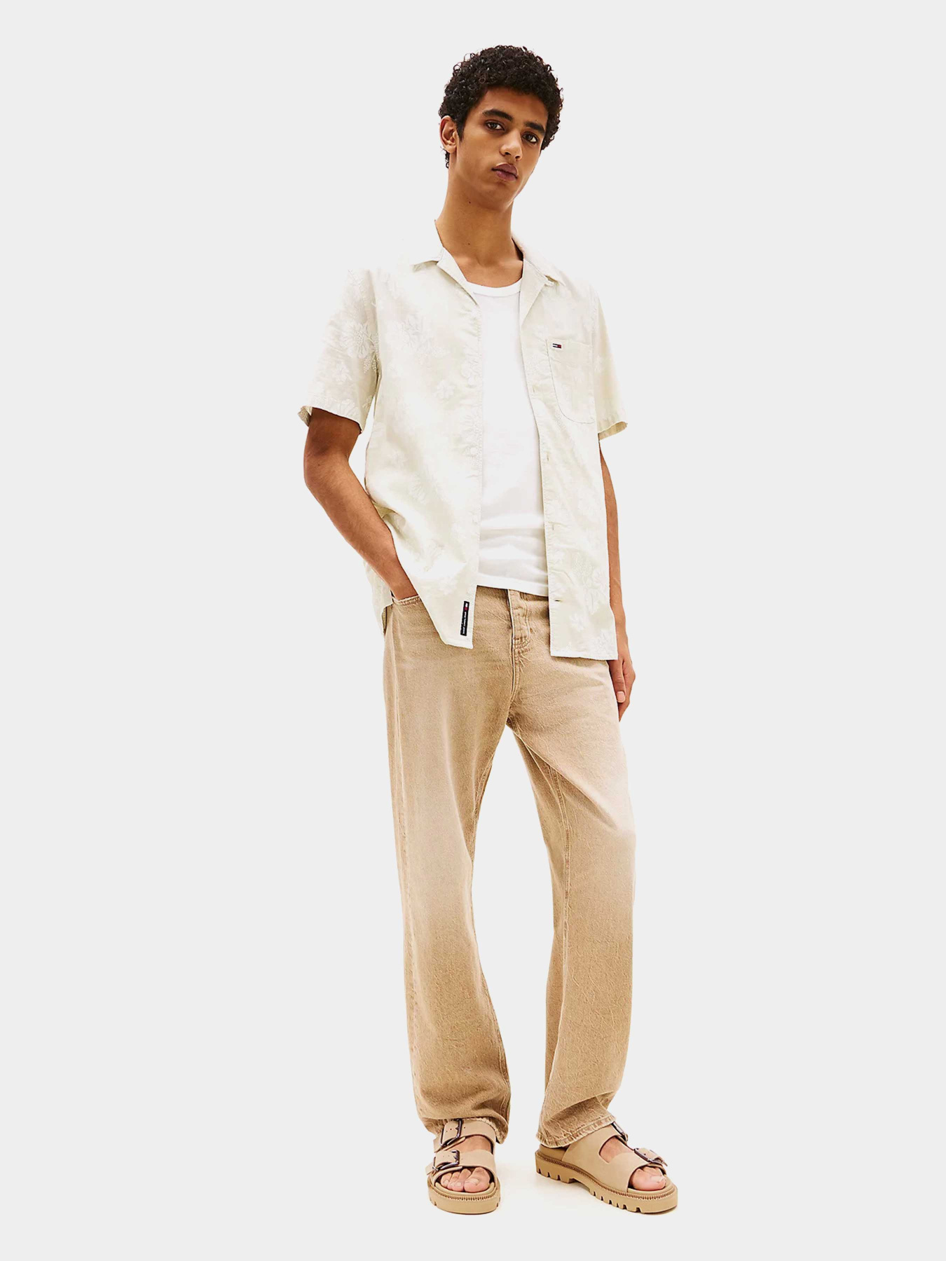 Шлепанцы Tommy Hilfiger модель EM0EM01608-ACT Шлепанцы Tommy Hilfiger модель EM0EM01608-ACT Фото