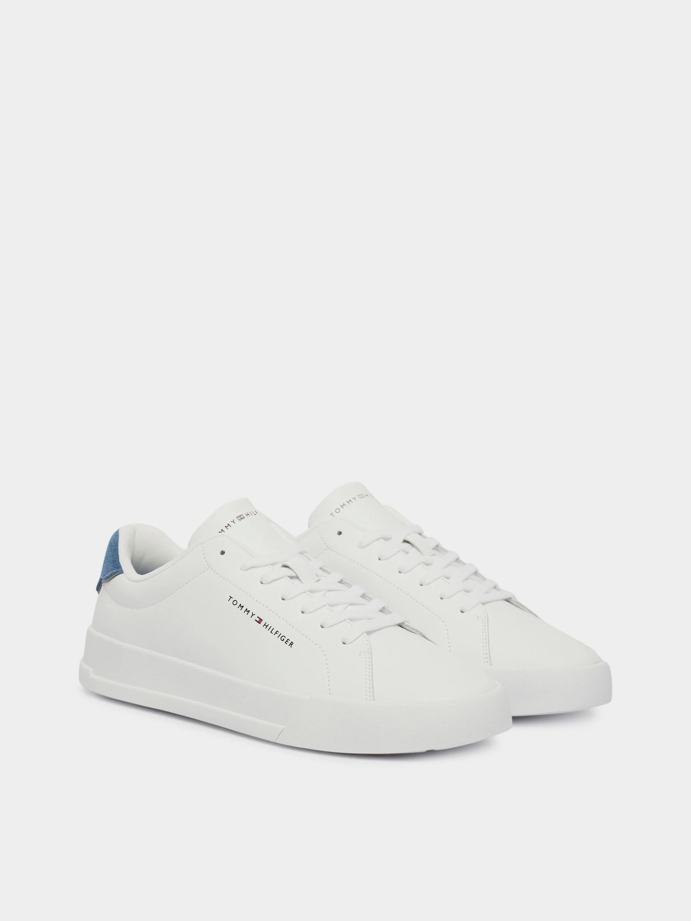 Кеды низкие Tommy Hilfiger TH COURT LTH DETAIL ESS модель FM0FM05367-02W Фото