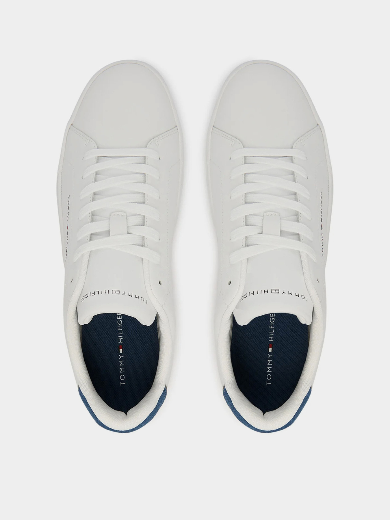 Кеды низкие Tommy Hilfiger TH COURT LTH DETAIL ESS модель FM0FM05367-02W Фото