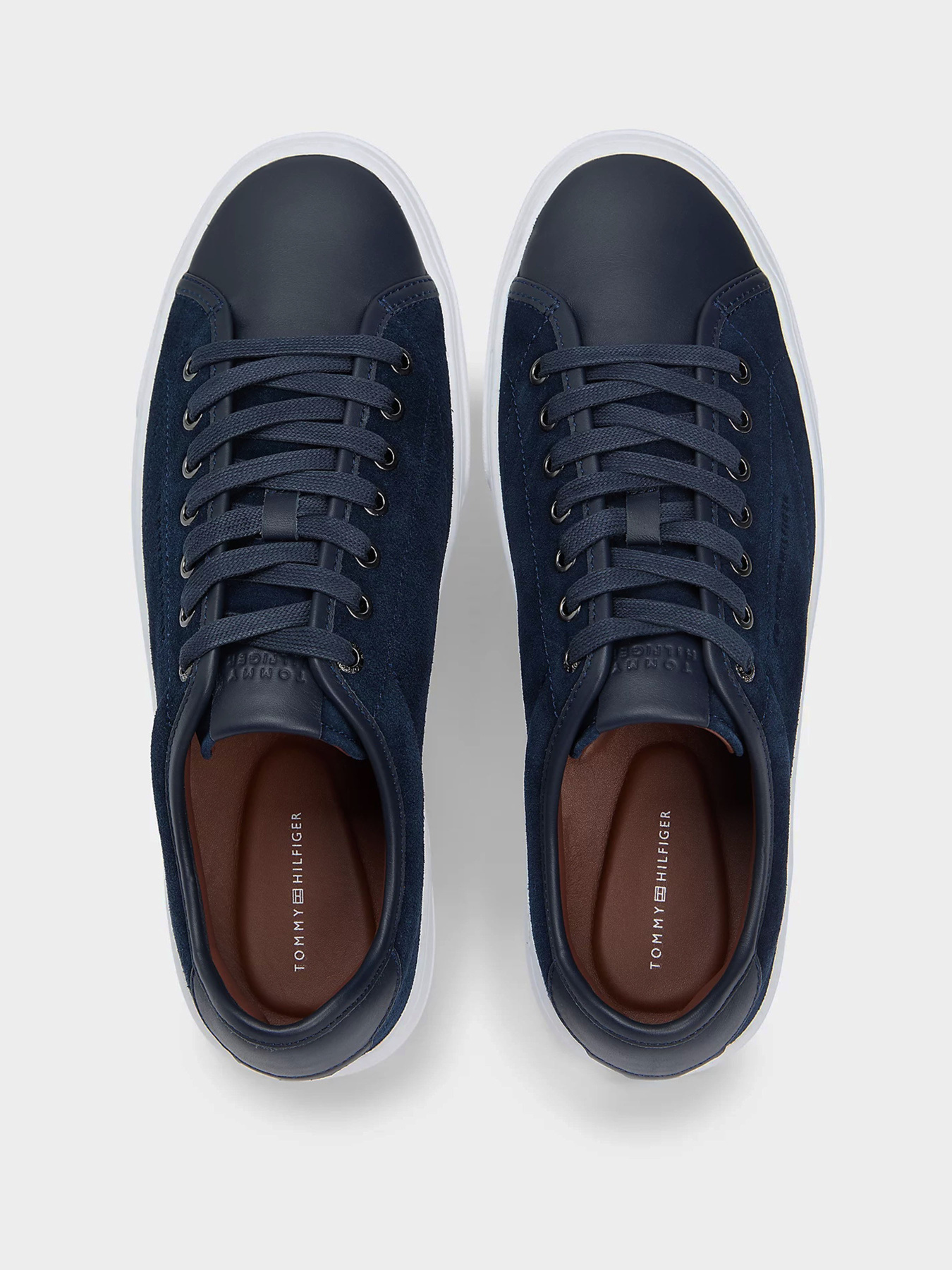 Кеды низкие Tommy Hilfiger PREMIUM DRESS LEATHER MIX модель FM0FM05842-DW5 Фото