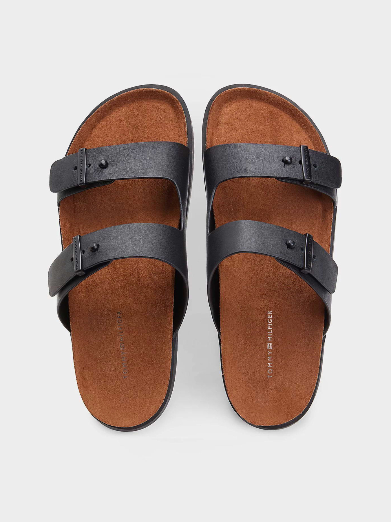 Шлёпанцы Tommy Hilfiger CORK ADJUSTABLE LTH SANDAL модель FM0FM05754-BDS Фото