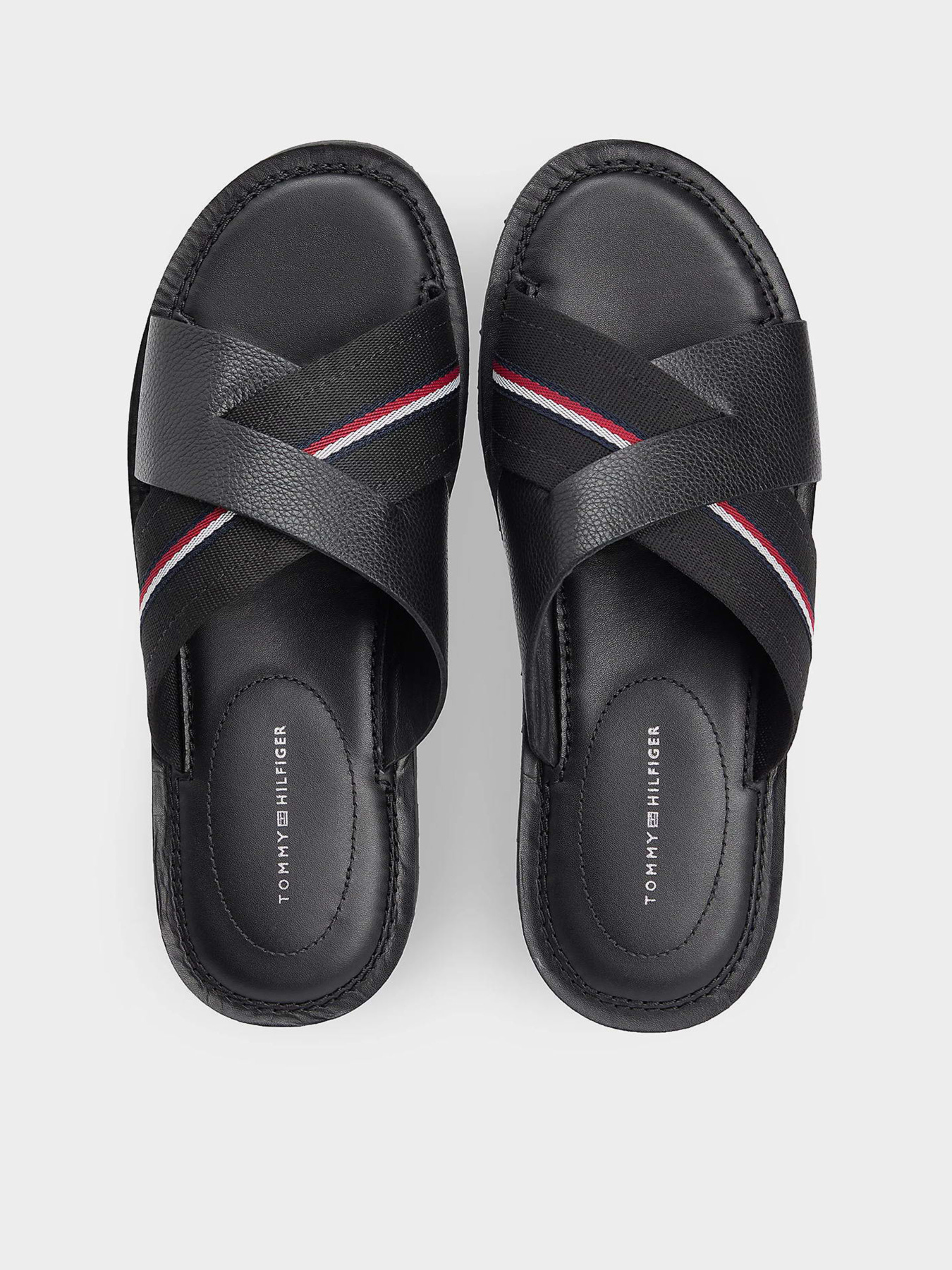 Шлёпанцы Tommy Hilfiger CORE HILFIGER LTH CRISS C SAND модель FM0FM05783-BDS Фото