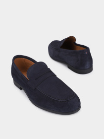 Лоферы Tommy Hilfiger FLEXIBLE SLIM SUEDE LOAFER модель FM0FM05745-DW5 Фото