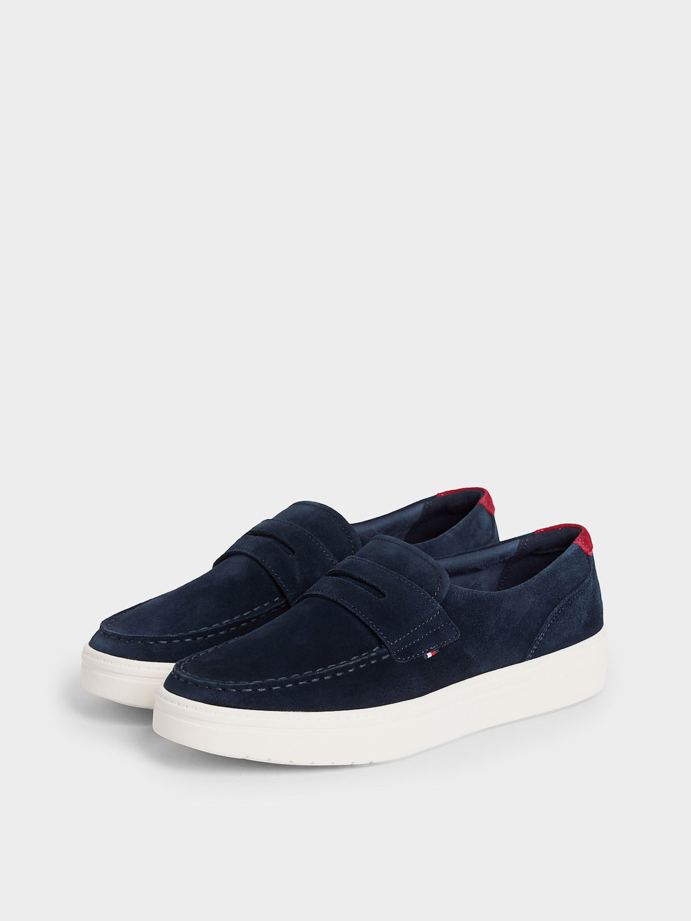 Слипоны и мокасины Tommy Hilfiger MODERN LIGHT HYBRID SUEDE LOAF модель FM0FM05786-DW5 Фото