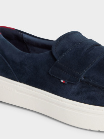 Слипоны и мокасины Tommy Hilfiger MODERN LIGHT HYBRID SUEDE LOAF модель FM0FM05786-DW5 Фото