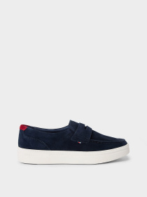 Сліпони та мокасини Tommy Hilfiger MODERN LIGHT HYBRID SUEDE LOAF модель FM0FM05786-DW5 Фото