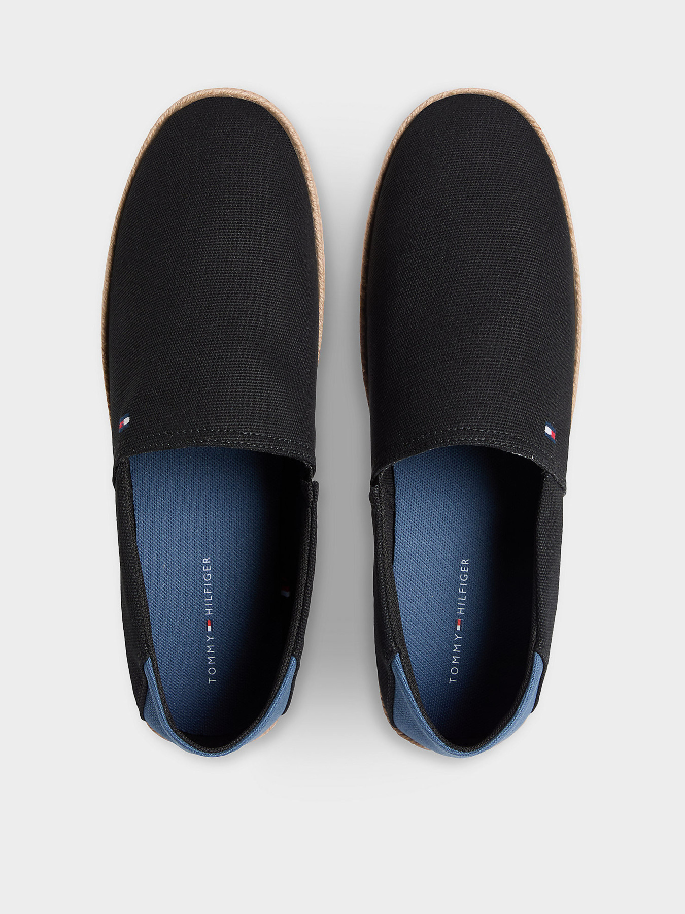 Слипоны и мокасины Tommy Hilfiger CORE HILFIGER ESPADRILLE TEXTI модель FM0FM05792-BDS Фото