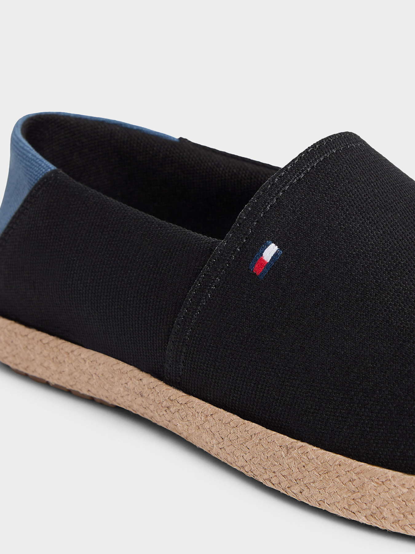 Слипоны и мокасины Tommy Hilfiger CORE HILFIGER ESPADRILLE TEXTI модель FM0FM05792-BDS Фото
