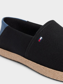 Слипоны и мокасины Tommy Hilfiger CORE HILFIGER ESPADRILLE TEXTI модель FM0FM05792-BDS Фото