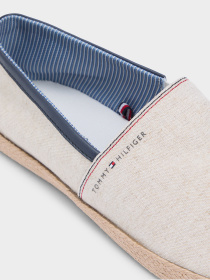 Слипоны и мокасины Tommy Hilfiger HILFIGER CHAMBRAY ESPADRILLE модель FM0FM05793-YBL Фото