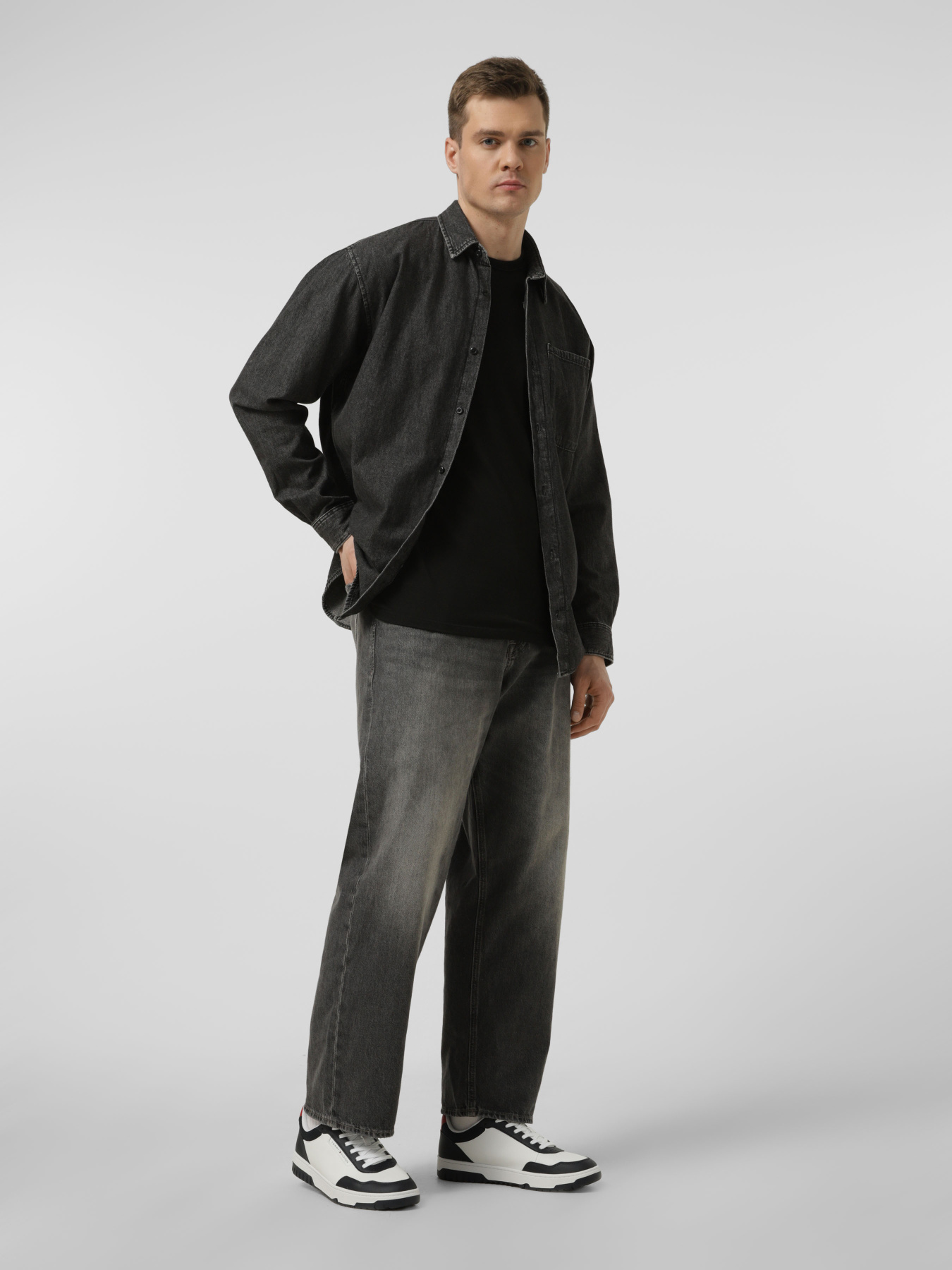 Кеды низкие Tommy Hilfiger BASKET CORE LITE LTH BLOCK модель FM0FM05713-DW5 Фото