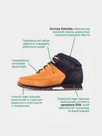 Черевики Timberland Euro Sprint модель TB0A1NHJ231 — фото - INTERTOP