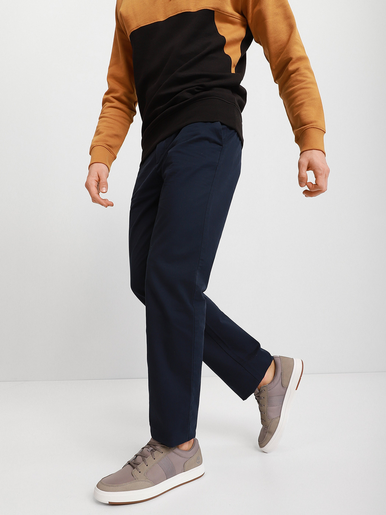 Кеды низкие Timberland Davis Square Fabric and Leather Oxford Basic модель TB0A272DF49 Фото