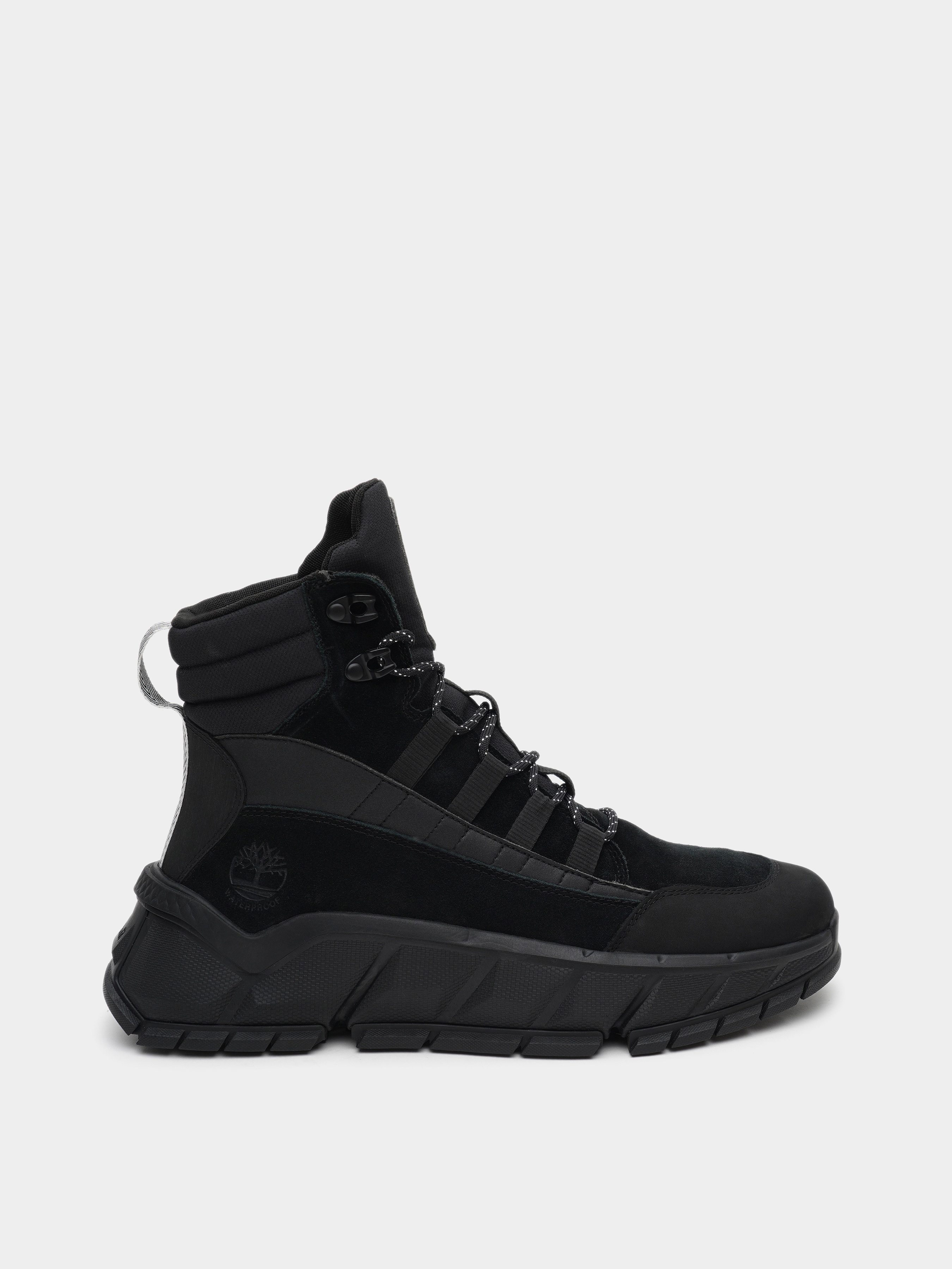 Чоловічі Черевики Timberland TBL Turbo WP Boot (TF4998) колір чорний, матеріал нубук/текстиль