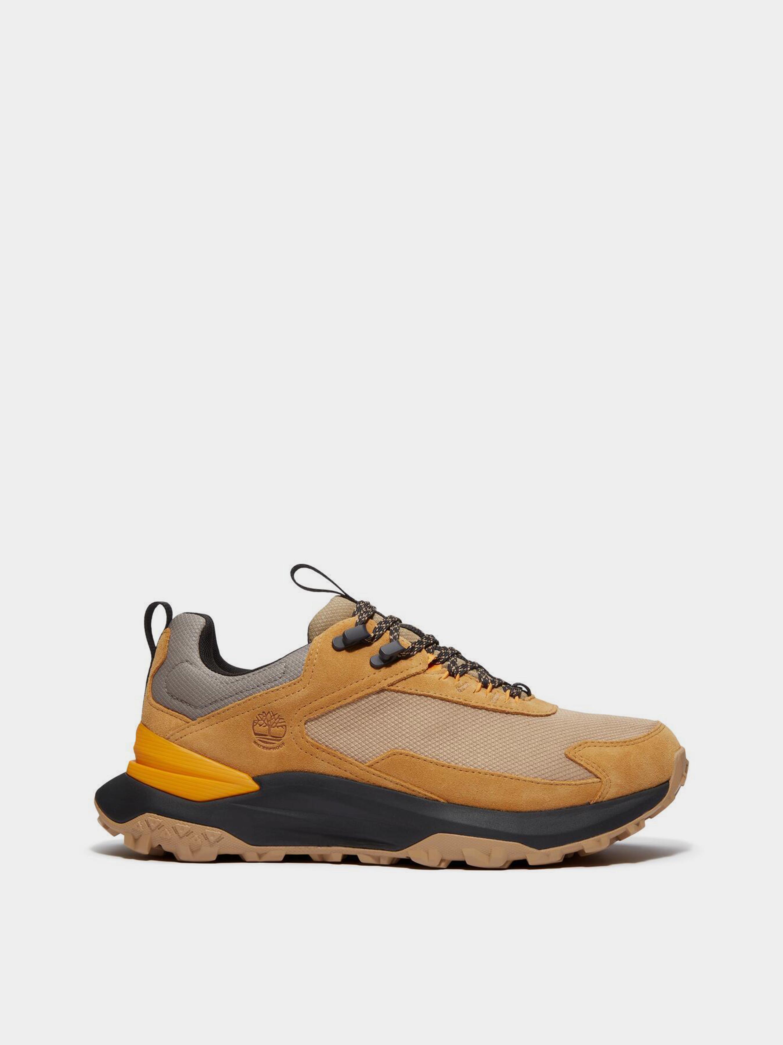 Чоловічі Кросівки аутдор Timberland MOTION ACCESS WATERPROOF (TF5648) колір чорний/жовтий, матеріал шкіра/текстиль