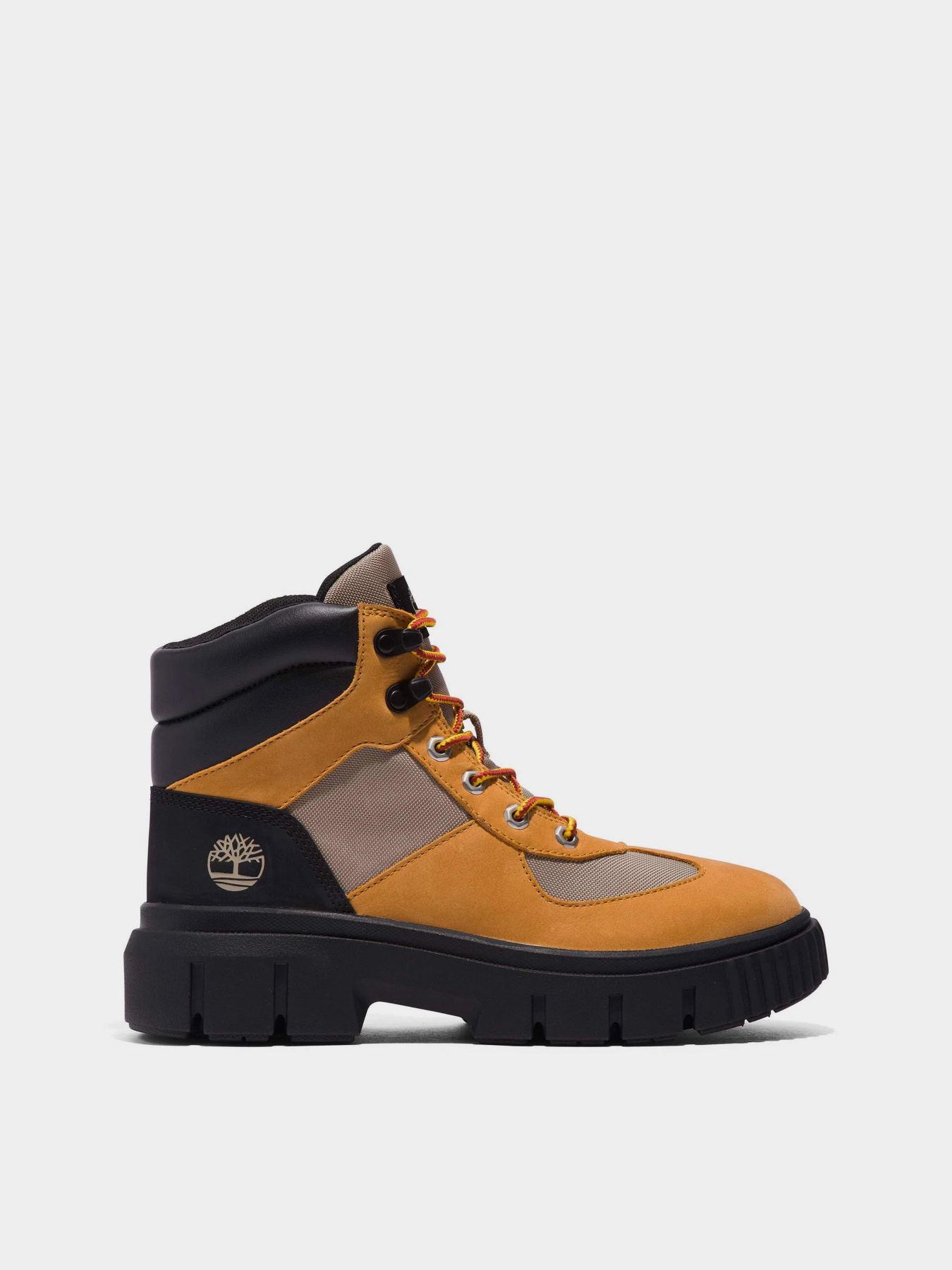 Ботинки Timberland Greyfield Leather and Fabric Mid Hiker модель TB0A5PEW231 Фото