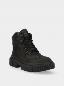 Черевики та чоботи Timberland Greyfield Leather and Fabric Mid Hiker модель TB0A5ZD4001 Фото