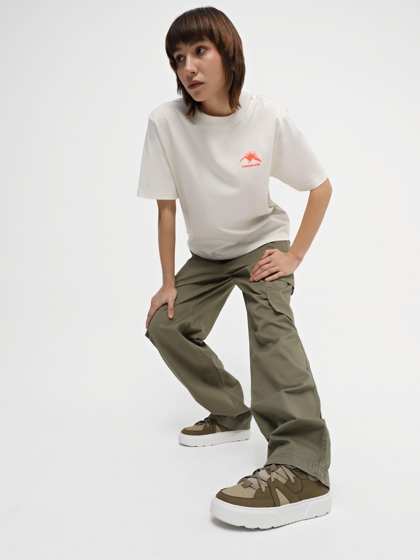 Кроссовки Timberland Laurel Court Lace-Up Low Trainer модель TB0A6198EO8 Фото