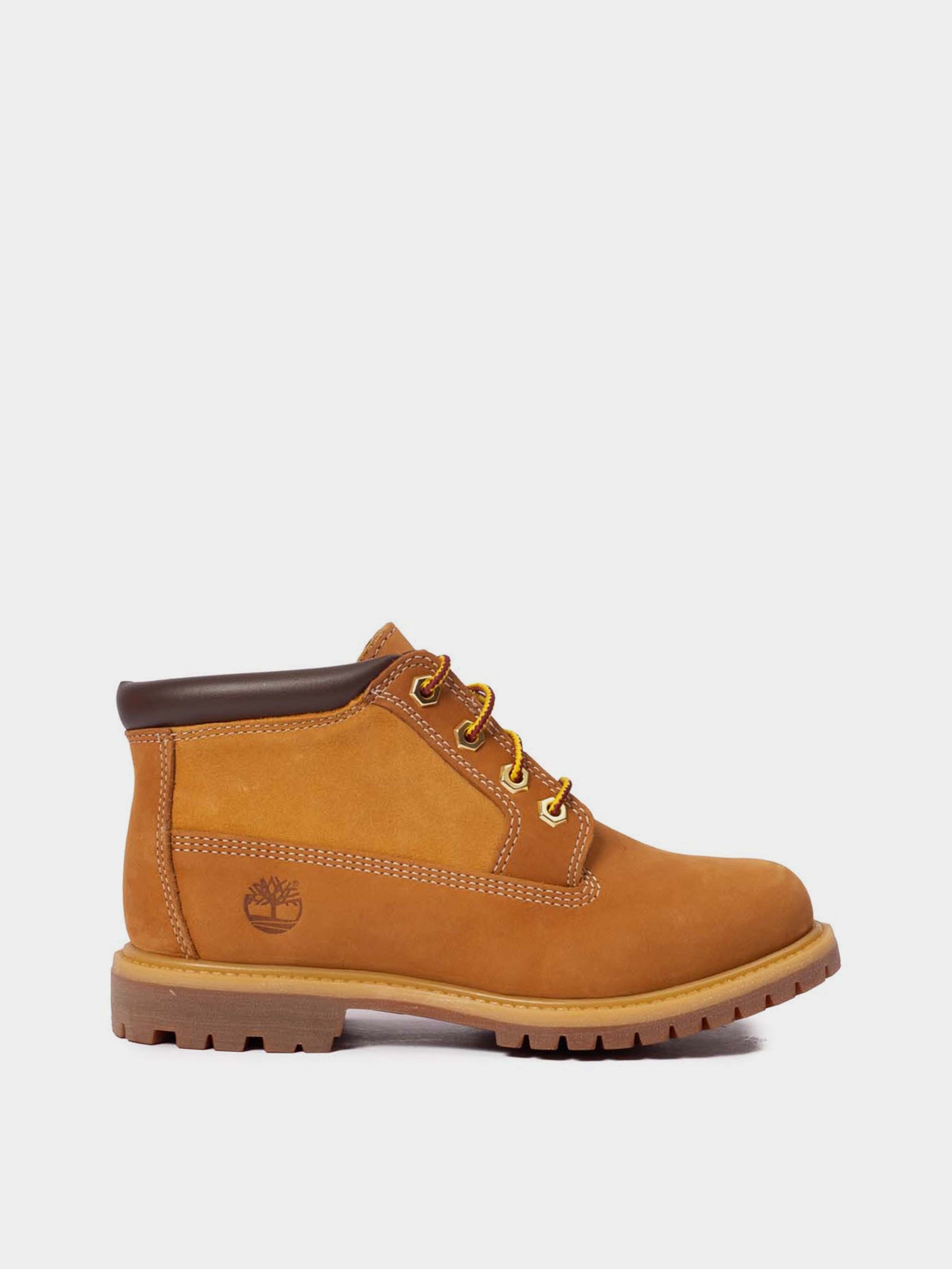 Жіночі Черевики Timberland NELLIE (TG3308) колір жовтий, матеріал нубук/шкіра