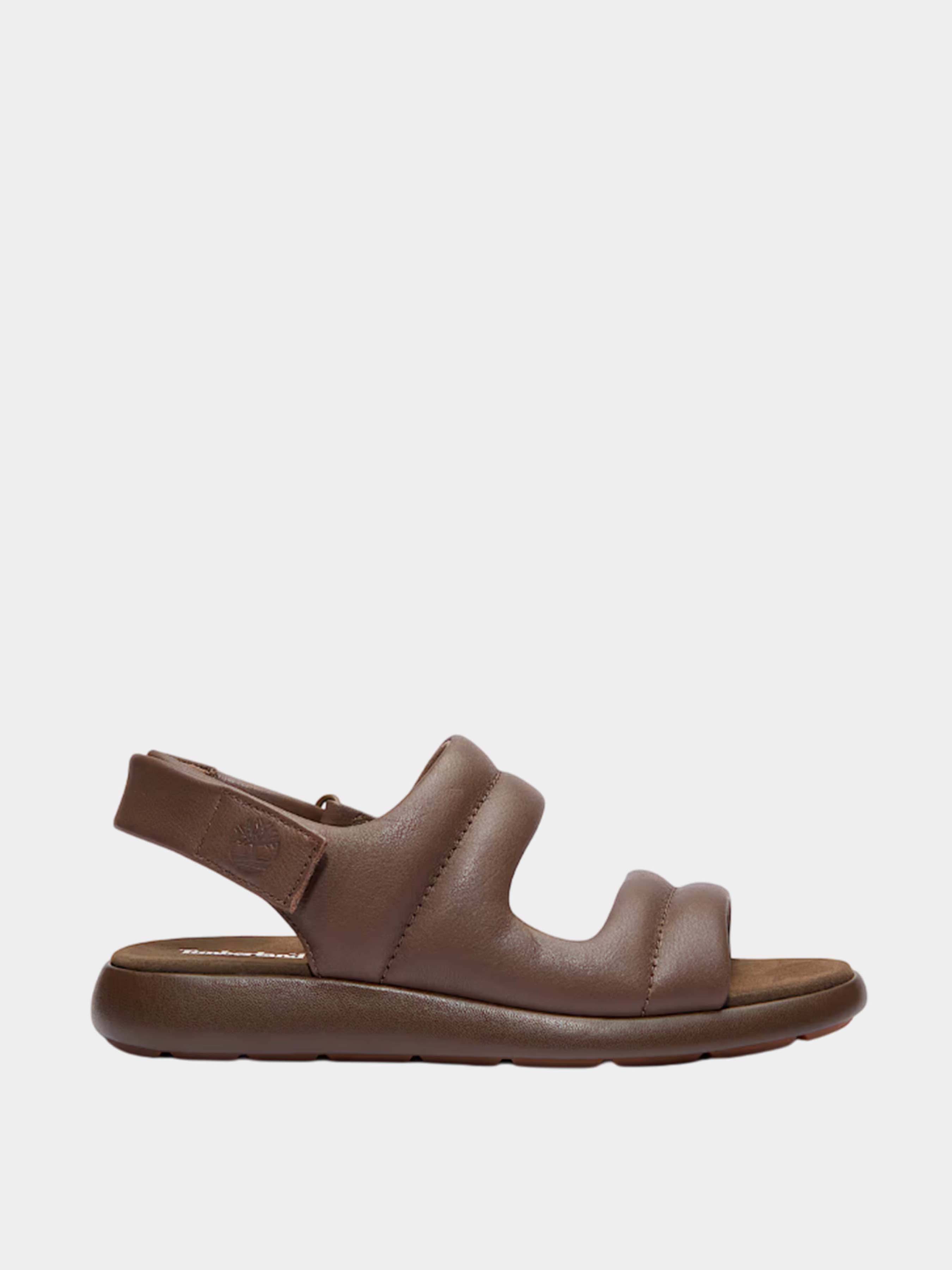 Шкіряні Жіночі Сандалії Timberland Belmar Waves (TG3348) колір коричневий
