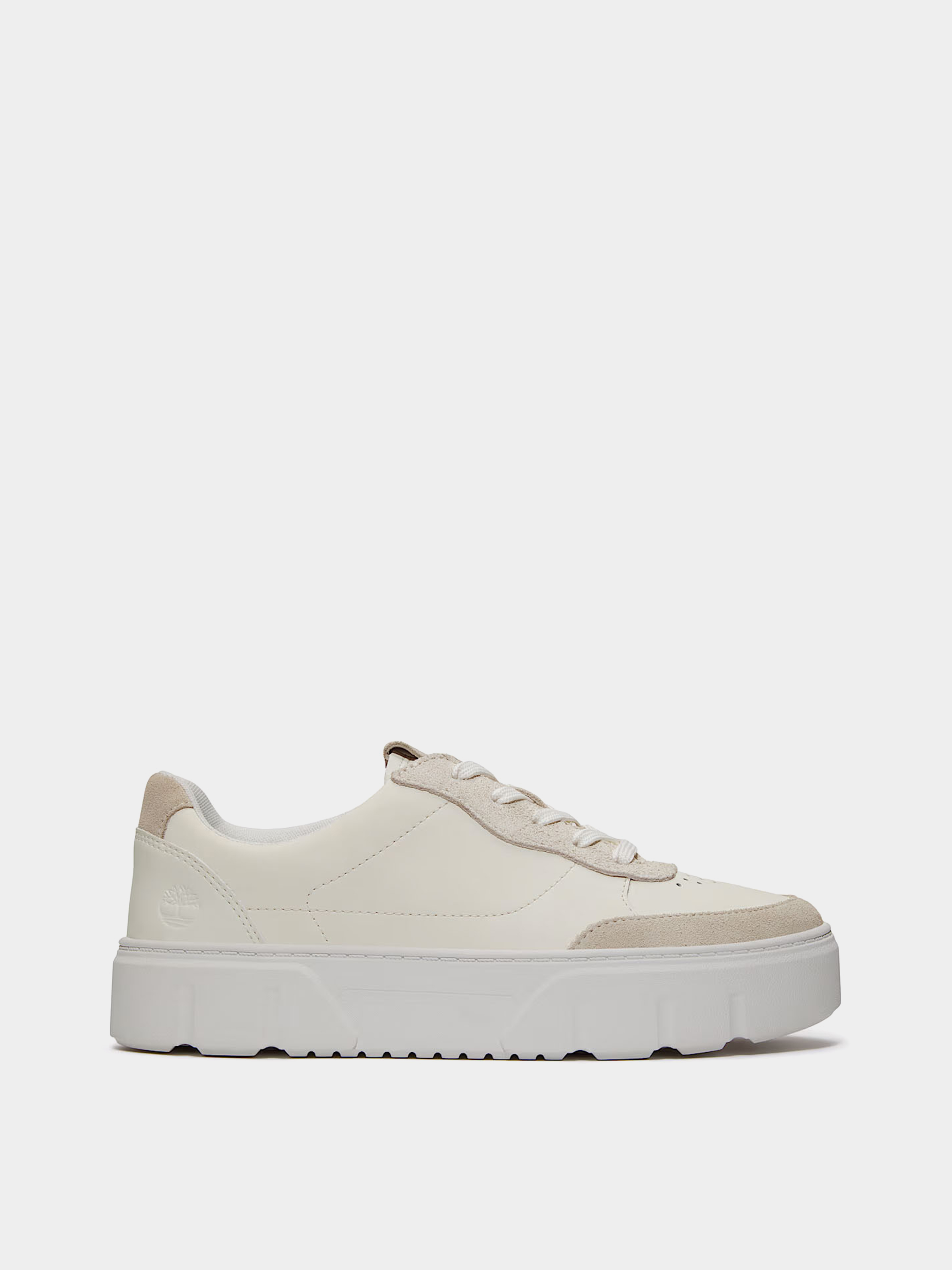 Жіночі Кеди низькі Timberland Laurel Court Suede Accent (TG3374) колір білий, матеріал шкіра/замша Timberland - купити в Україні
