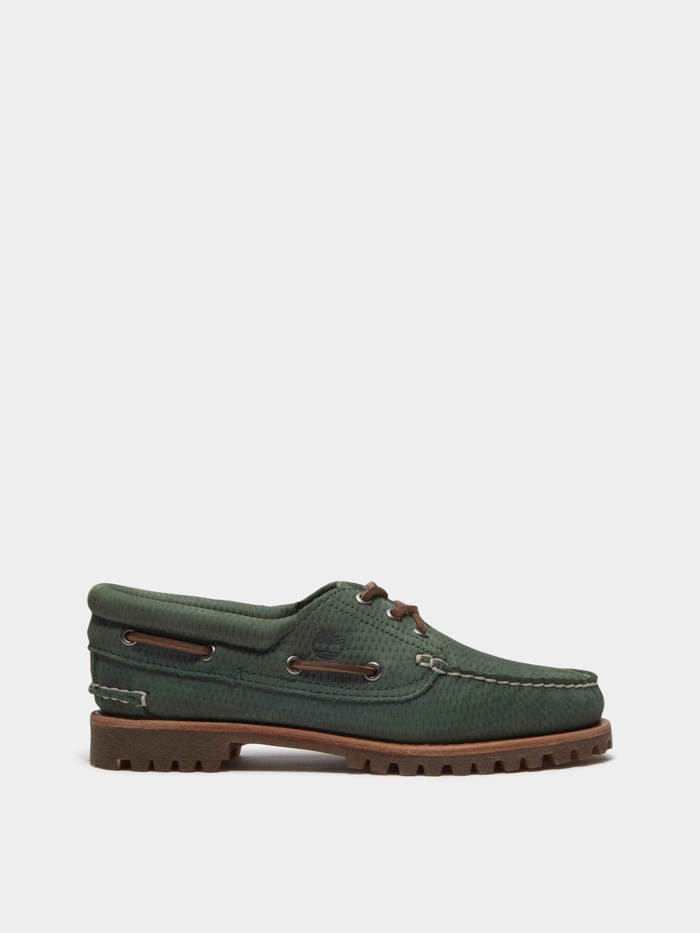 Шкіряні Жіночі Мокасини Timberland NOREEN (TG3508) колір зелений Timberland - купити в Україні