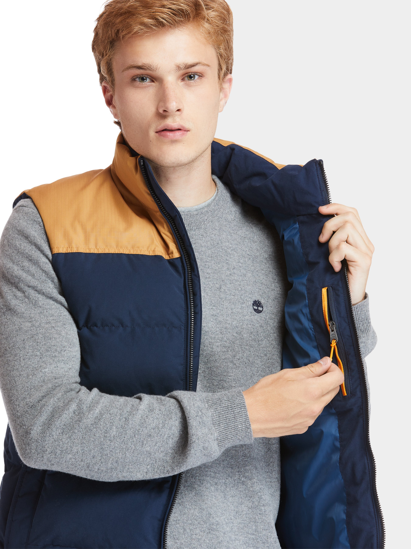 Утепленный жилет Timberland Welch Mountain Puffer модель TB0A2BC1W76 Фото