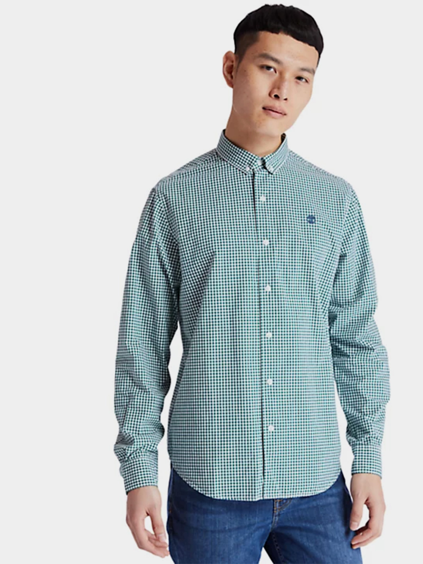 Рубашка повседневная Timberland Suncook River Gingham модель TB0A1OJHY21 Фото